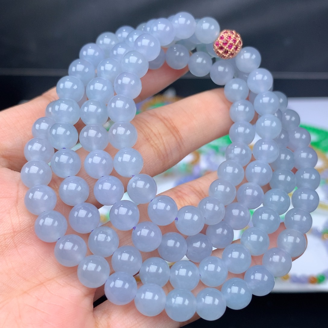 翡翠手链未镶嵌卡