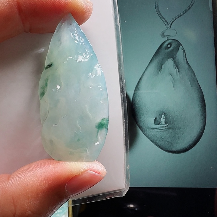 定制翡翠未镶嵌翡翠首饰