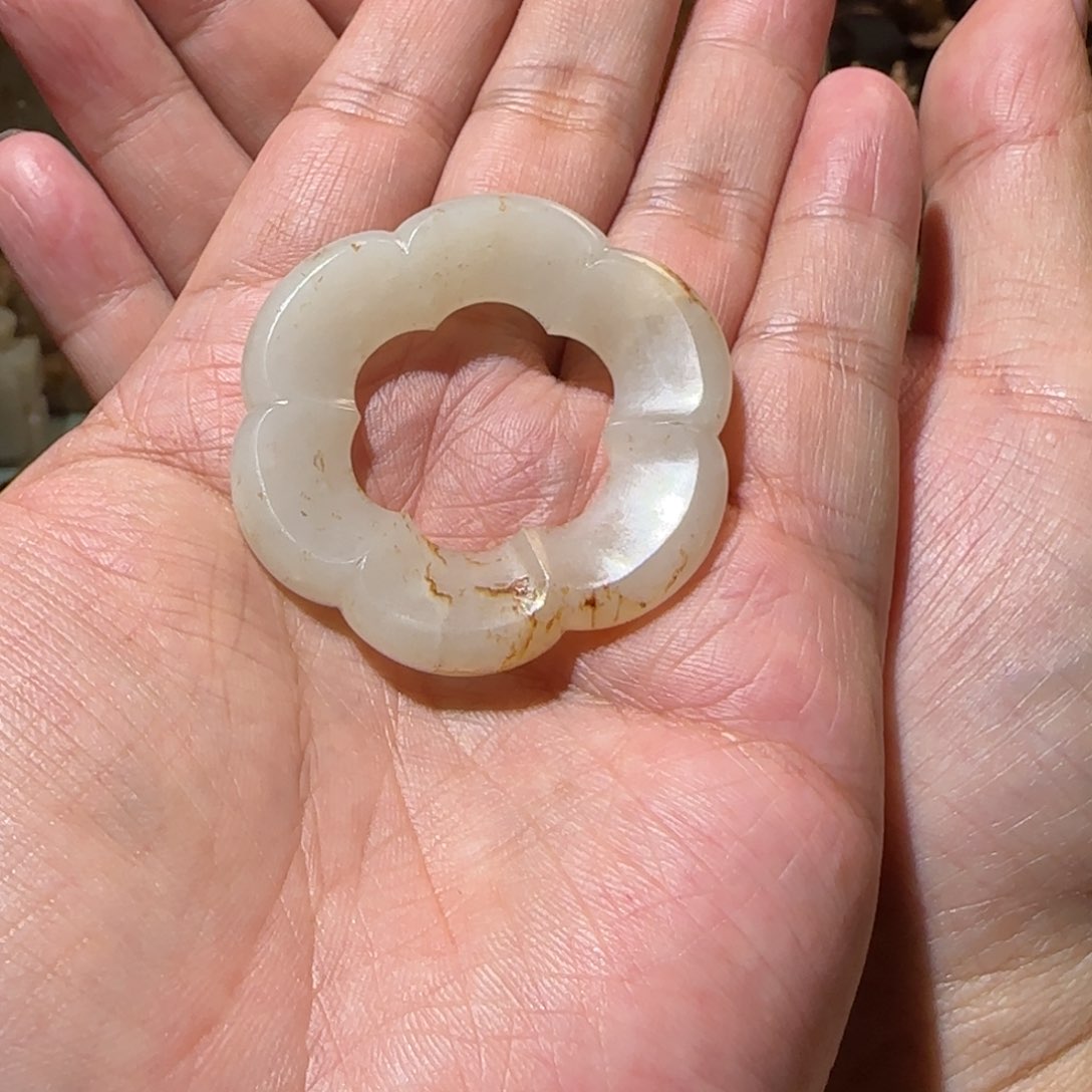 和田玉未镶嵌挂件1****4