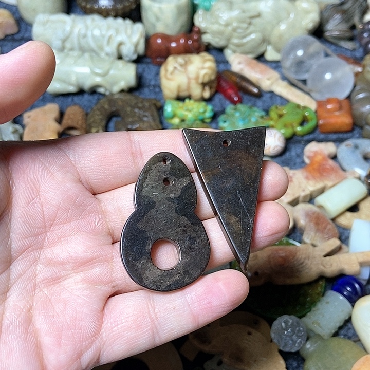 和田玉未镶嵌颈饰102