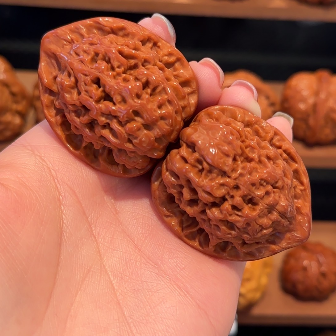 桃核把件官帽39 精品1132