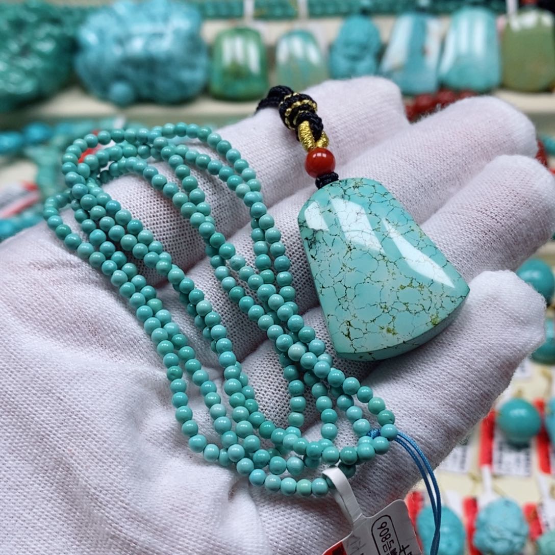 未镶嵌绿松石珠宝奇石用****8