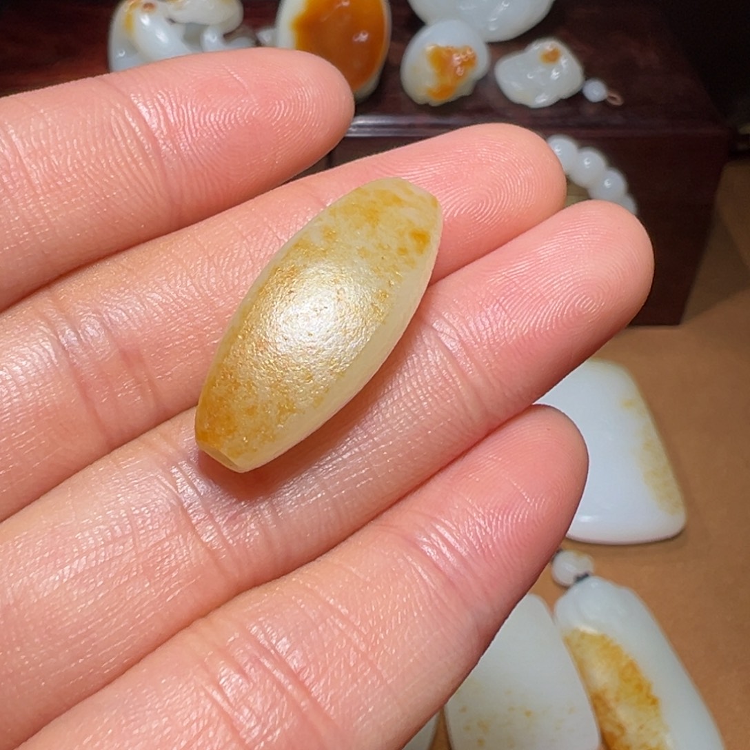 三***龙和田玉未镶嵌吊坠(不含链)