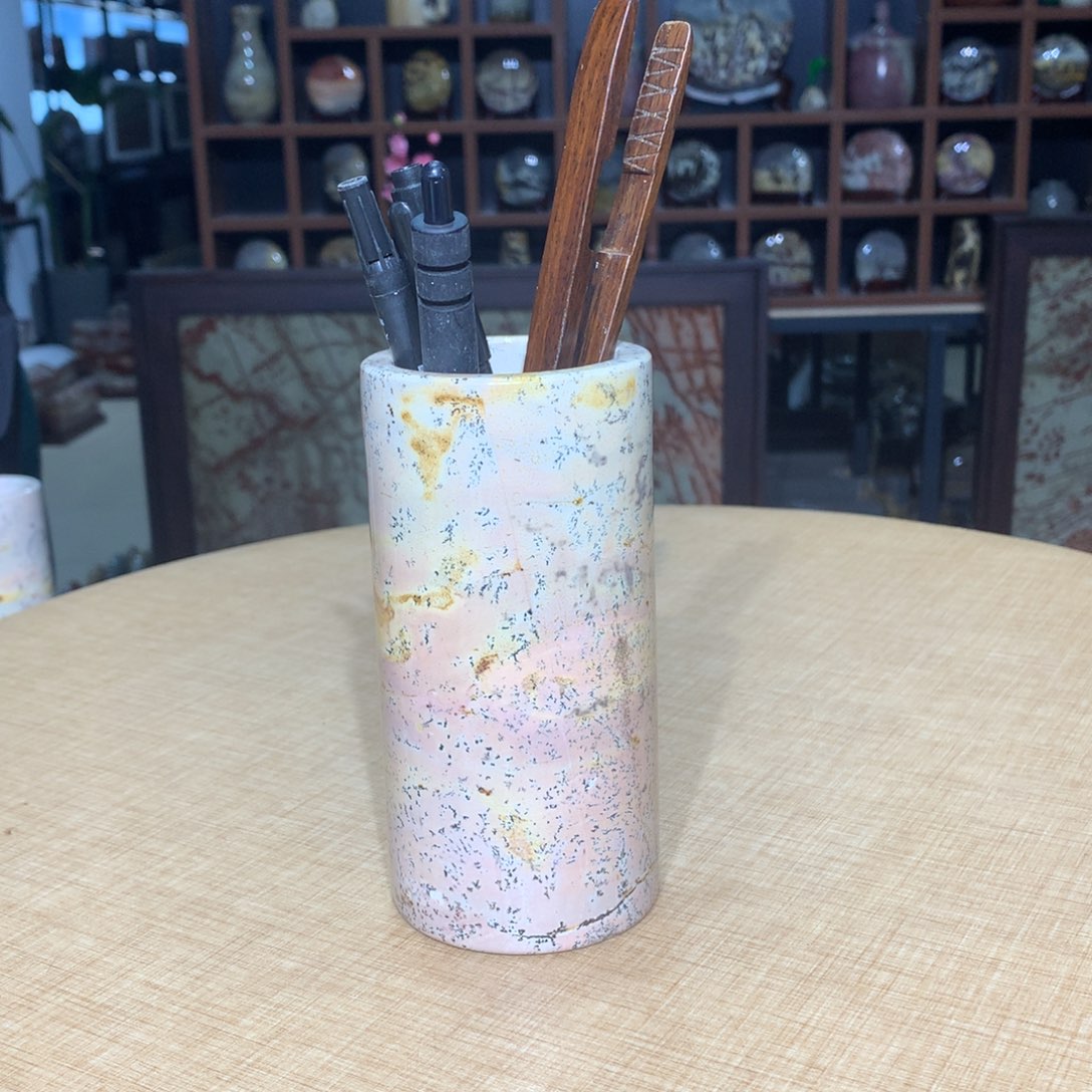 紫砂，广西国画石摆件，收藏观赏