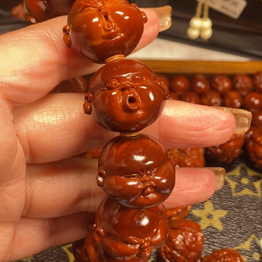 风***吹吊坠橄榄核大尺寸百态