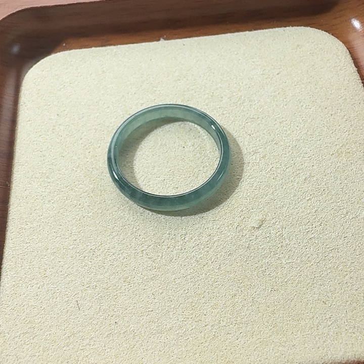 翡翠戒指未镶嵌19号翡翠戒圈