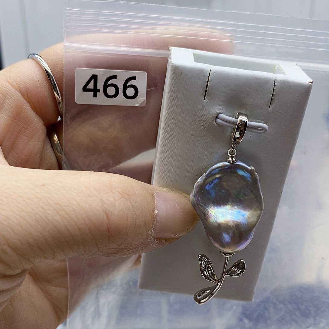 颈饰合金淡水珍珠