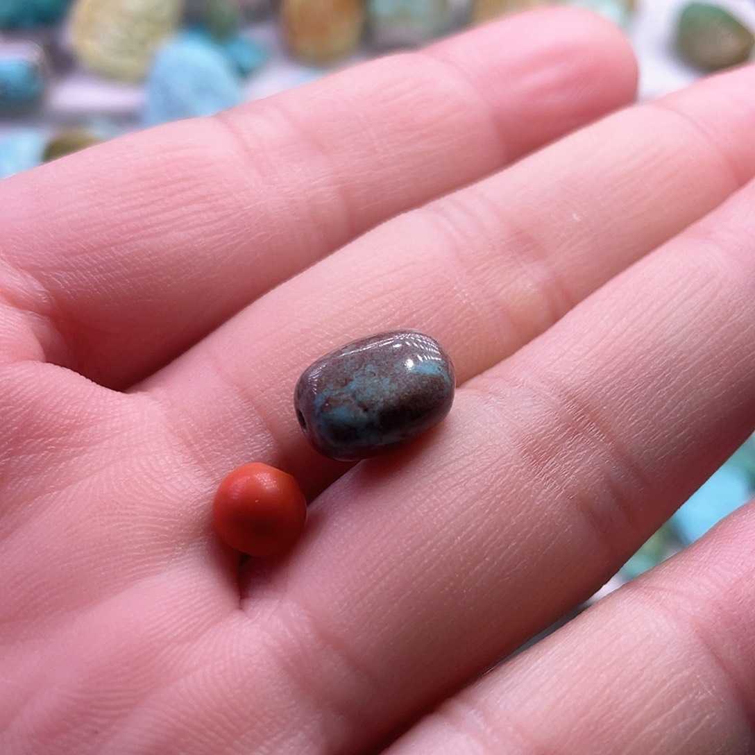 南红玛瑙颈饰未镶嵌