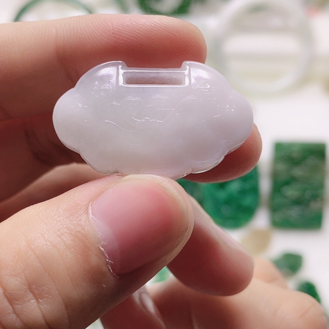 【闪购商品】未镶嵌独山玉镯子用****9