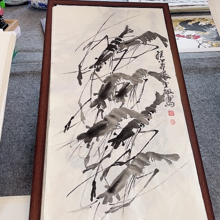 国画张圣敏先生纯手绘作品