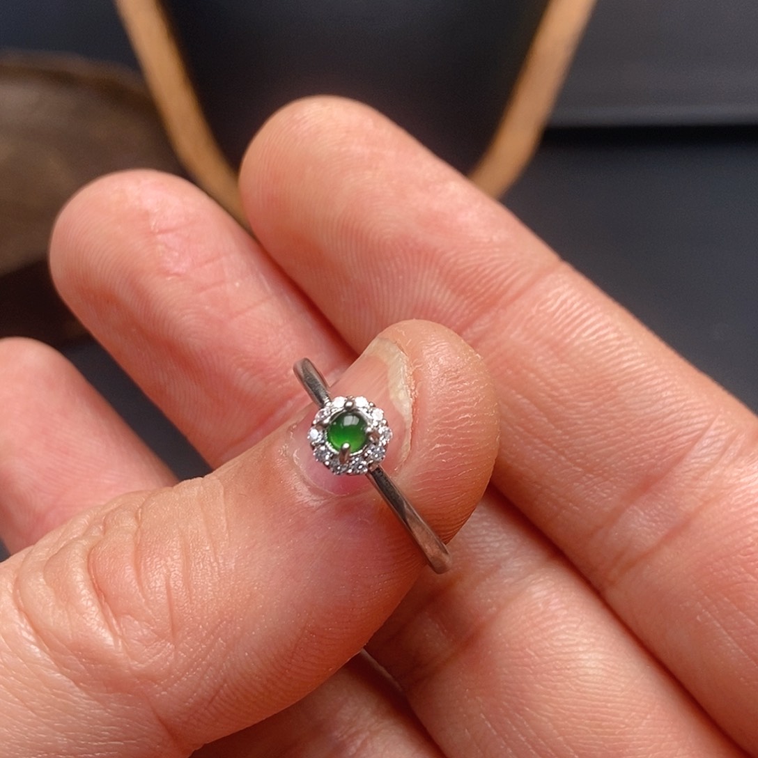 翡翠戒指未镶嵌402戒指