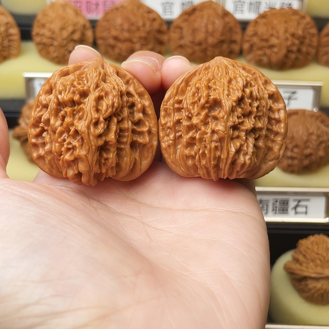 吊坠文玩核桃四座楼41尺520