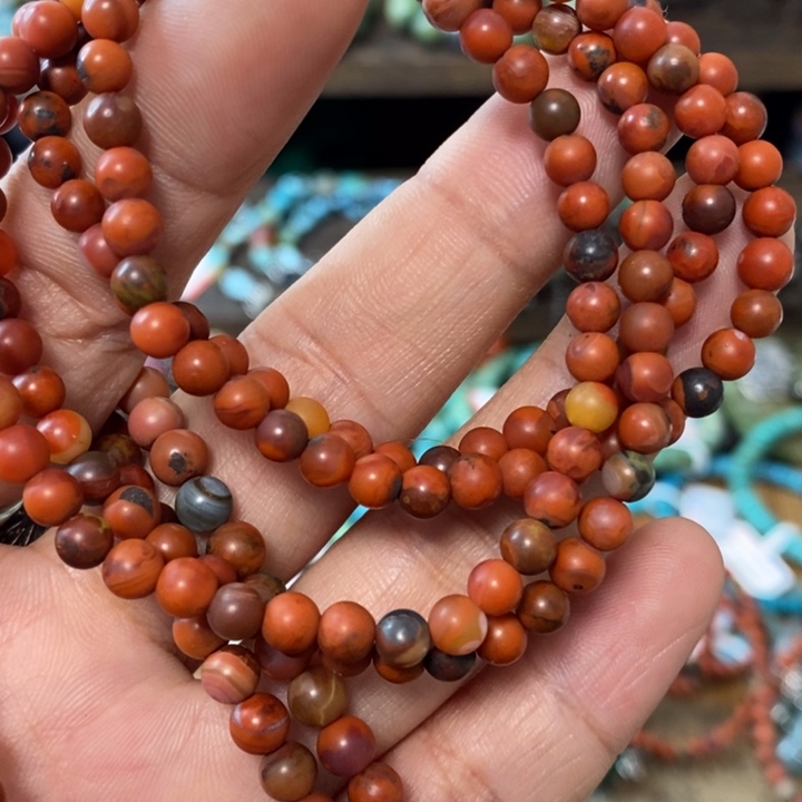 南红玛瑙手链未镶嵌小*