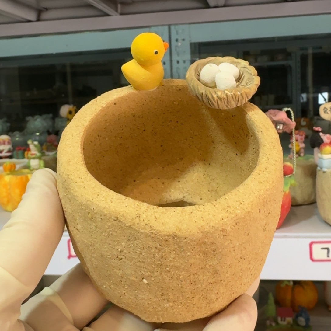 厂家直销手工花盆摆件