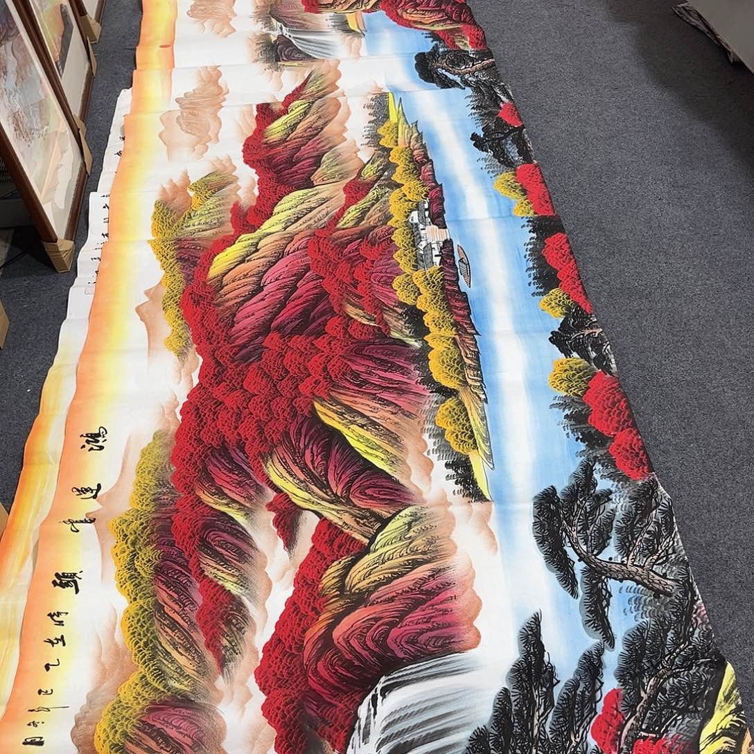 用***8国画H精品国画作品