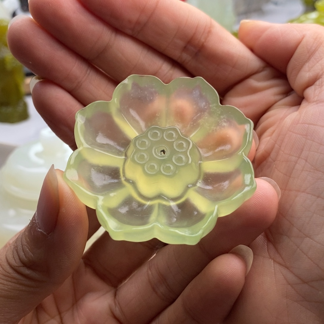 未镶嵌岫玉四大名玉香插