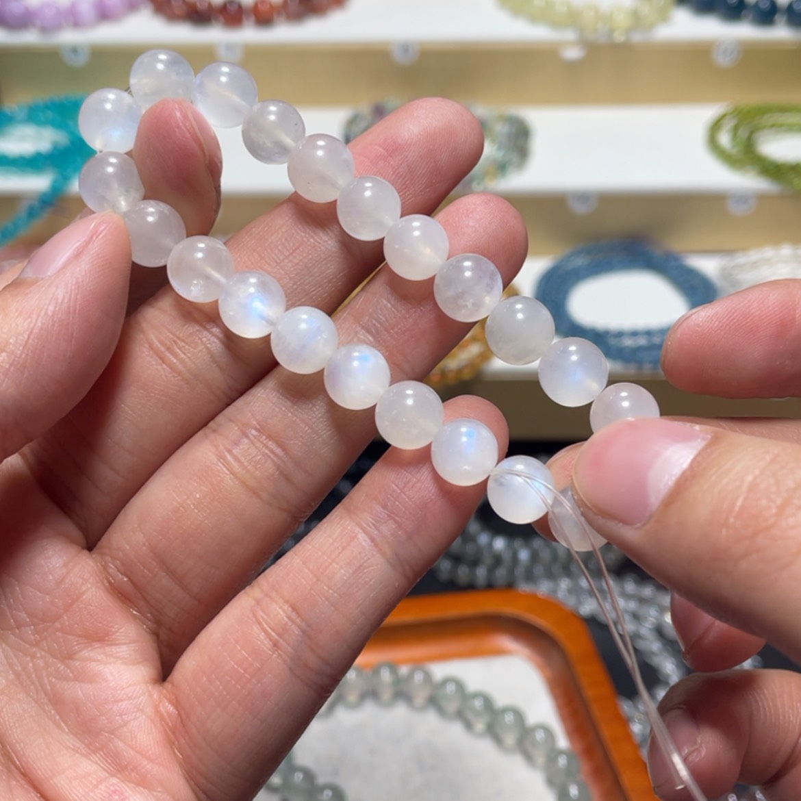 【闪购商品】水晶手链银S800镀金镶嵌是****！