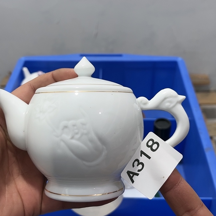 茶具默认微瑕瓷器、茶具、壶、摆件，介意勿拍 
