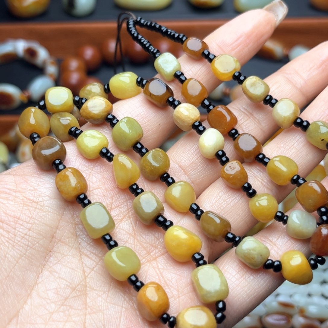 和田玉手链未镶嵌