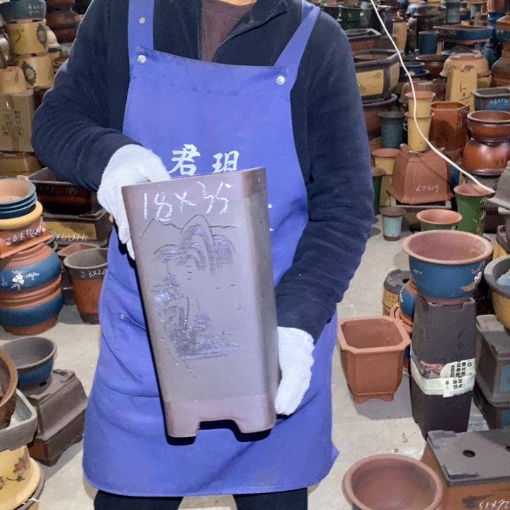 紫砂花盆紫砂花盆