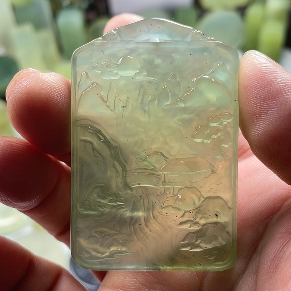 【闪购商品】岫玉挂件未镶嵌中国四大名玉岫玉