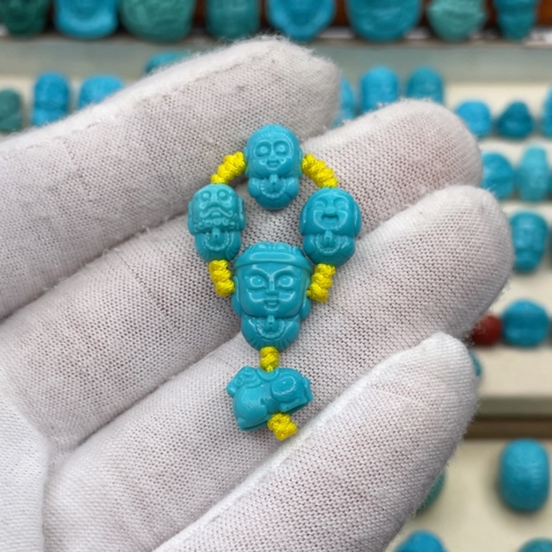 绿松石挂件未镶嵌