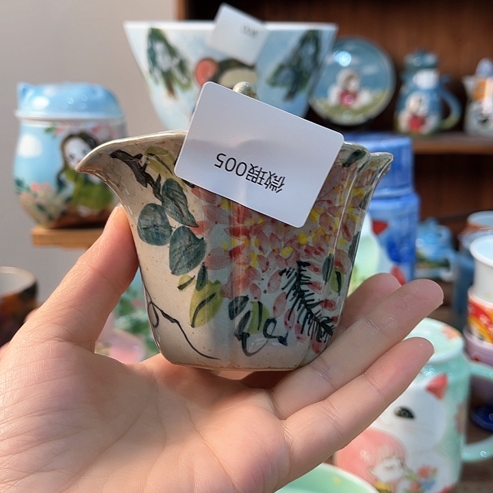 陶景德镇釉下手绘陶瓷 