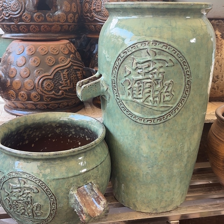 粗陶口径19/39，20/17进水口2.5厘米