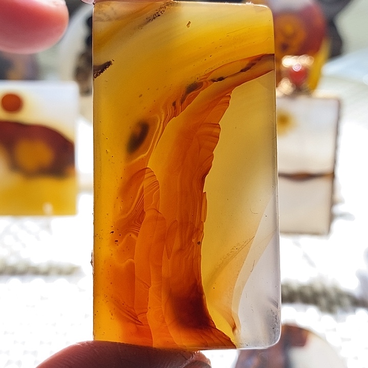 玛瑙/玉髓未镶嵌颈饰
