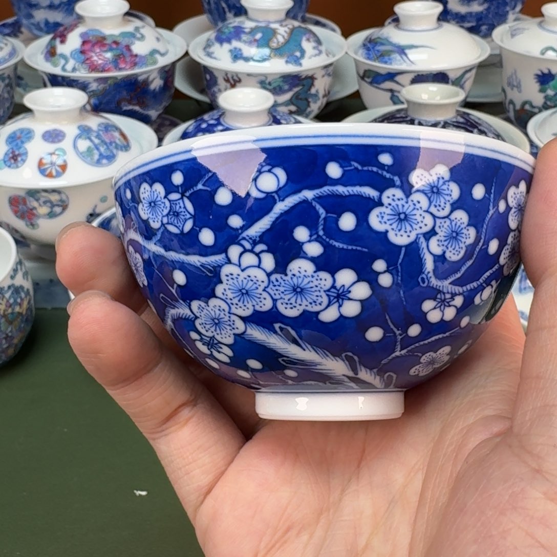 杯大帅纯手工手绘茶具398