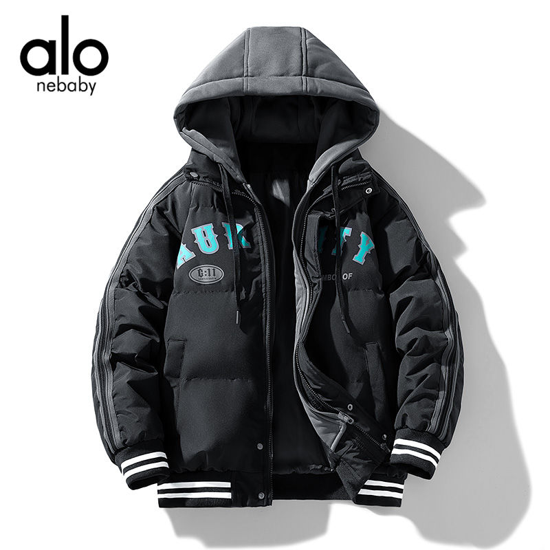 奥特莱斯连帽保暖假两件棉衣男士潮流韩版棉服学生宽松加厚外套