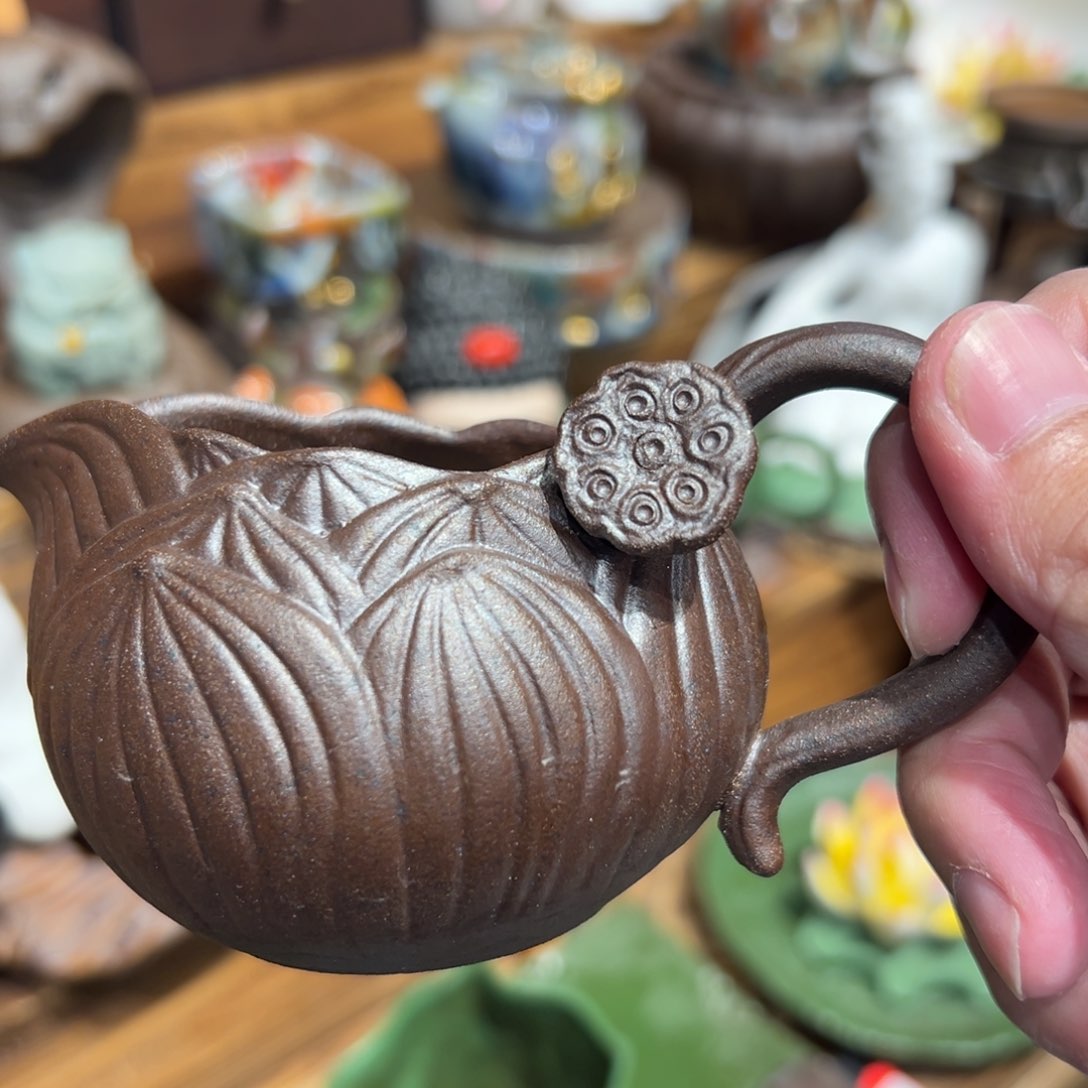 复古风格老陶泥系列茶盘茶具摆件