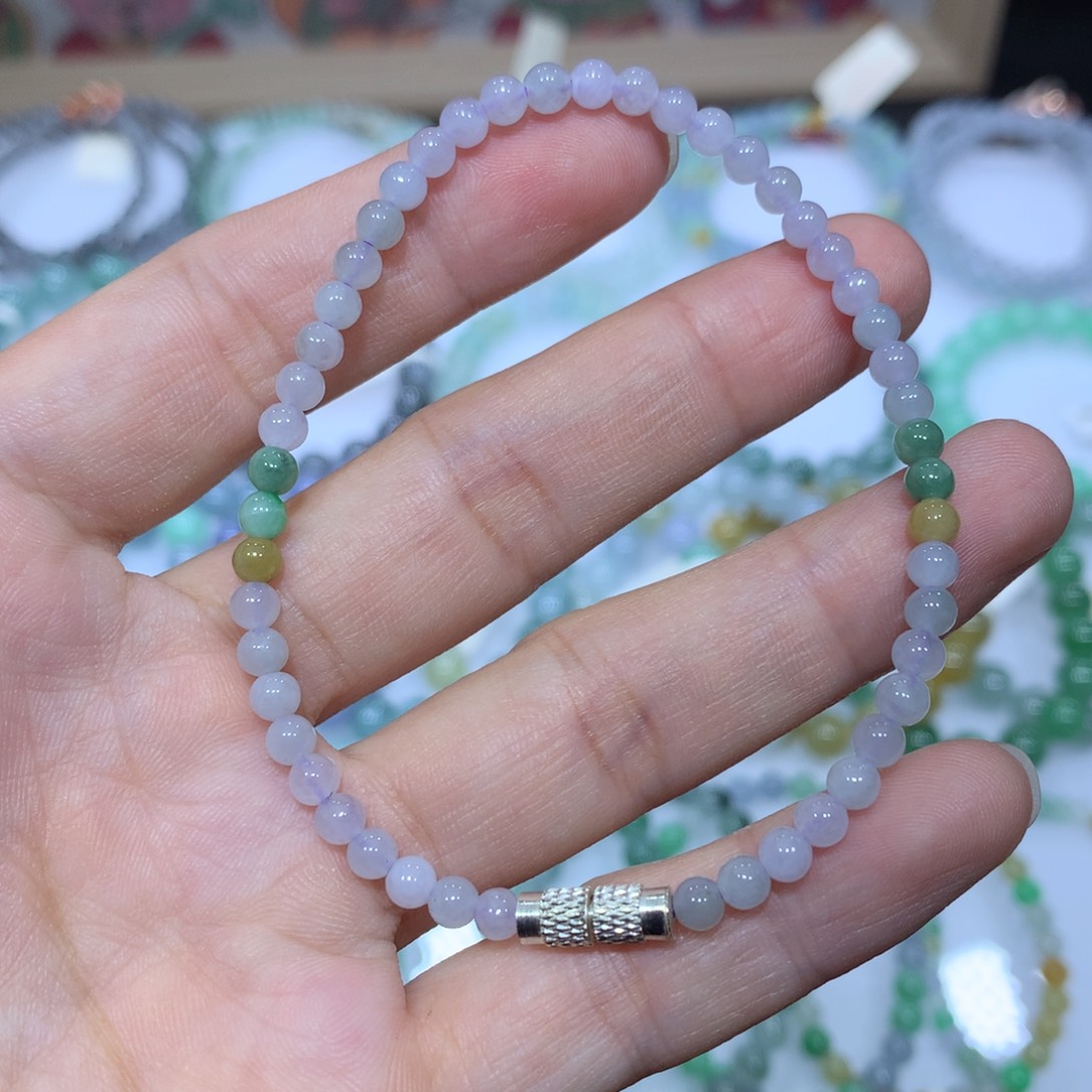 未镶嵌手链翡翠天然