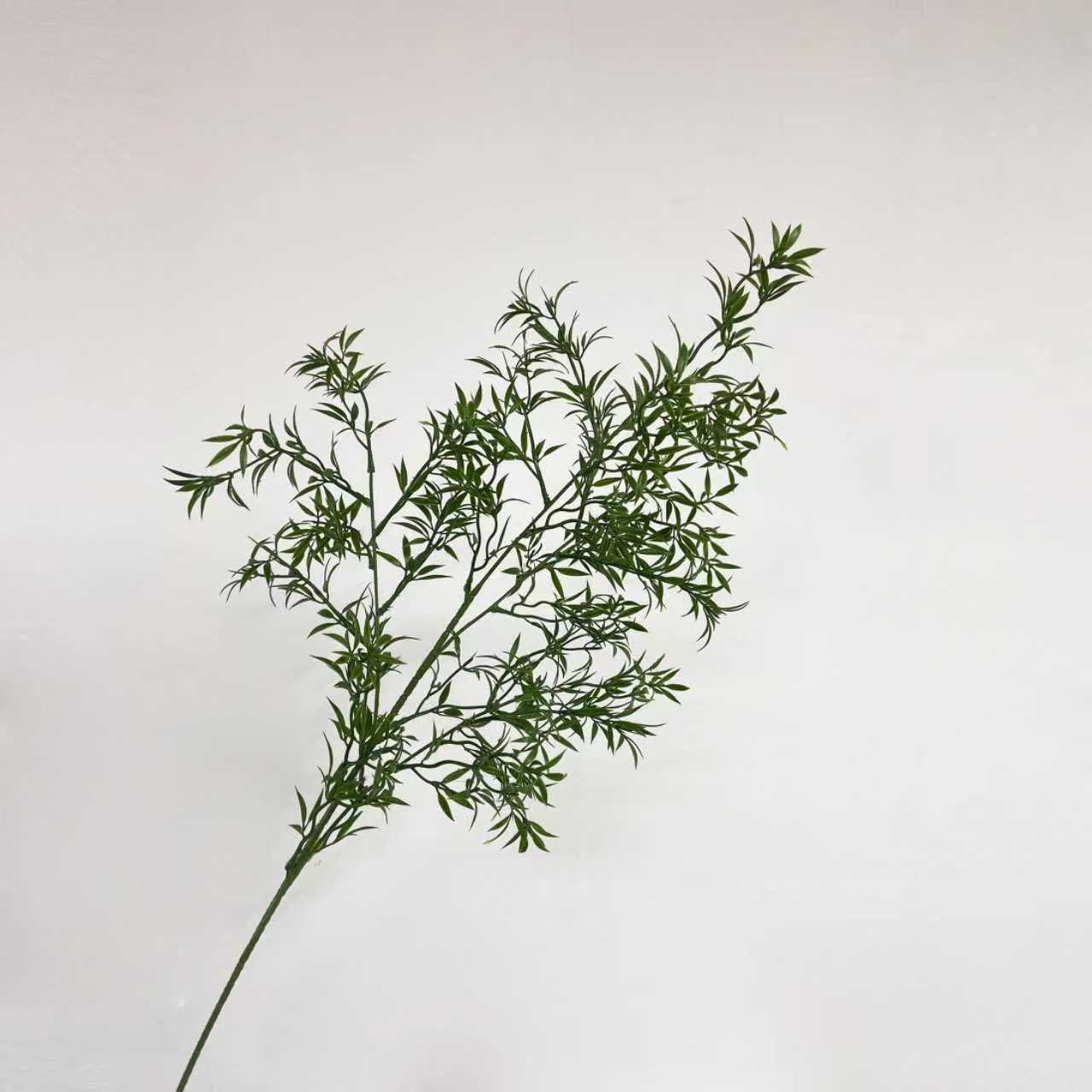 新款熊猫竹手工婚庆样式家居拍摄新款仿真绿植塑料软胶