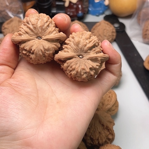 哈***哈把件文玩核桃官帽