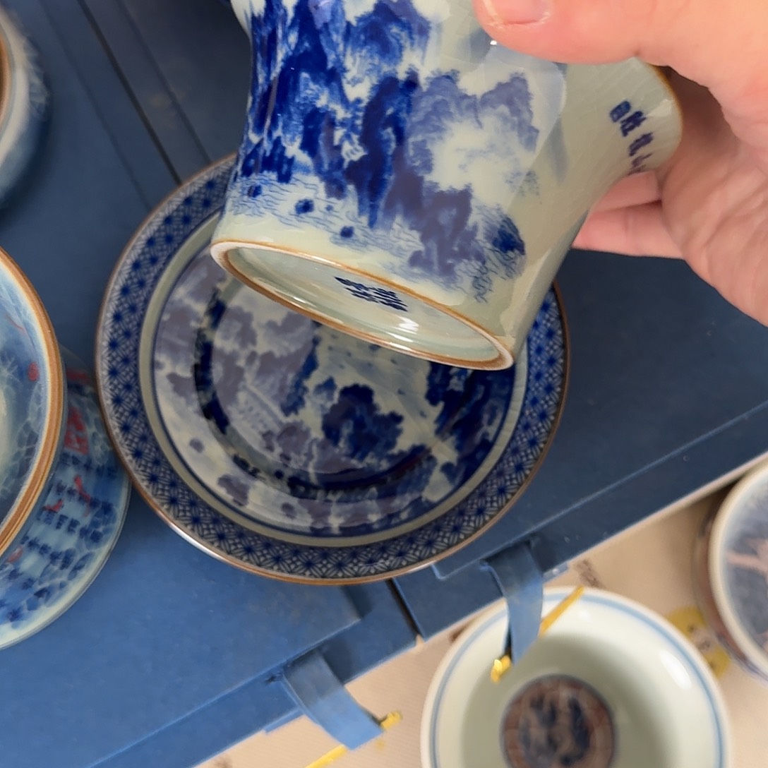 江山揽胜马蹄盖碗的