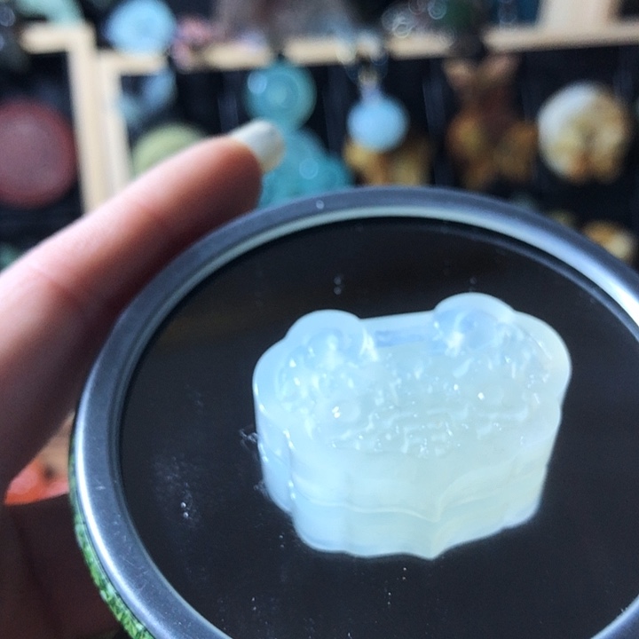 岫玉未镶嵌岫玉挂件