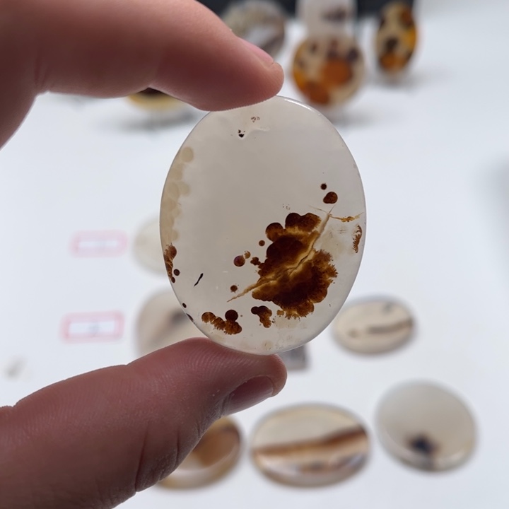 玛瑙/玉髓未镶嵌吊坠(不含链)