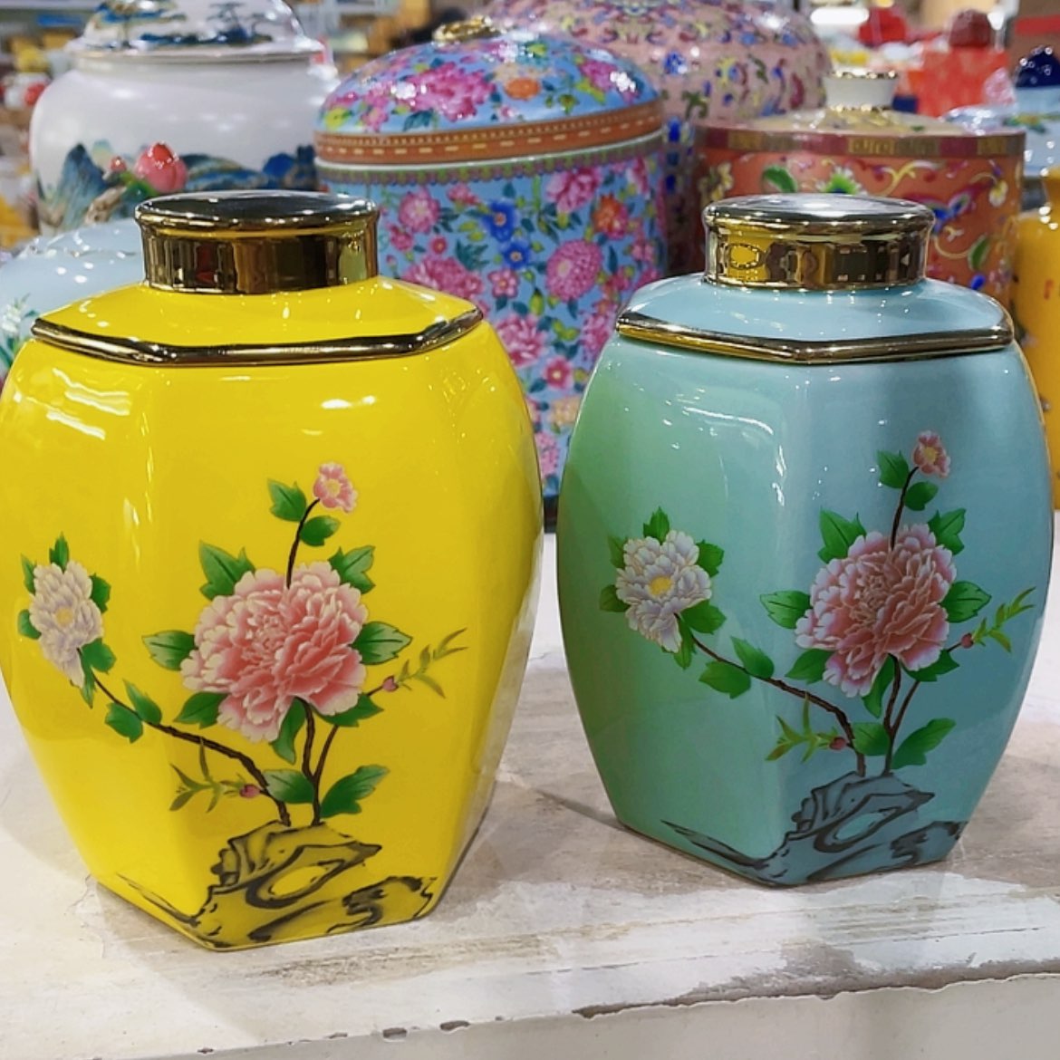 【闪购商品】罐陶瓷茶叶罐密封罐