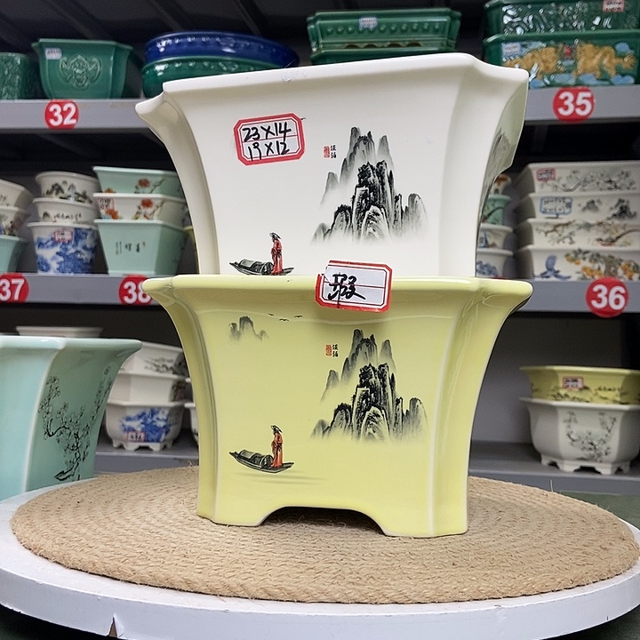 紫砂紫砂花盆0232