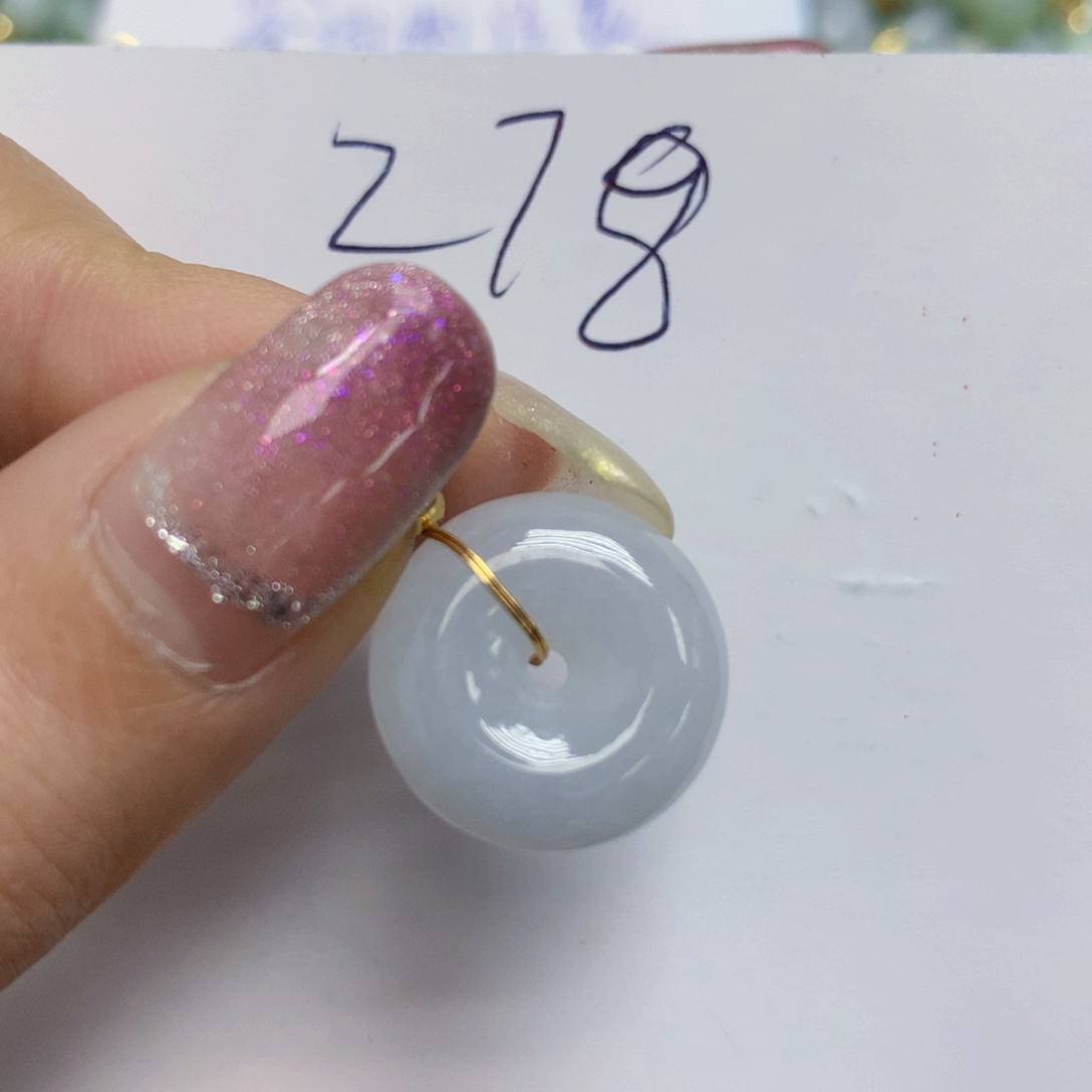 【闪购商品】翡翠颈饰合金天然翡翠A货