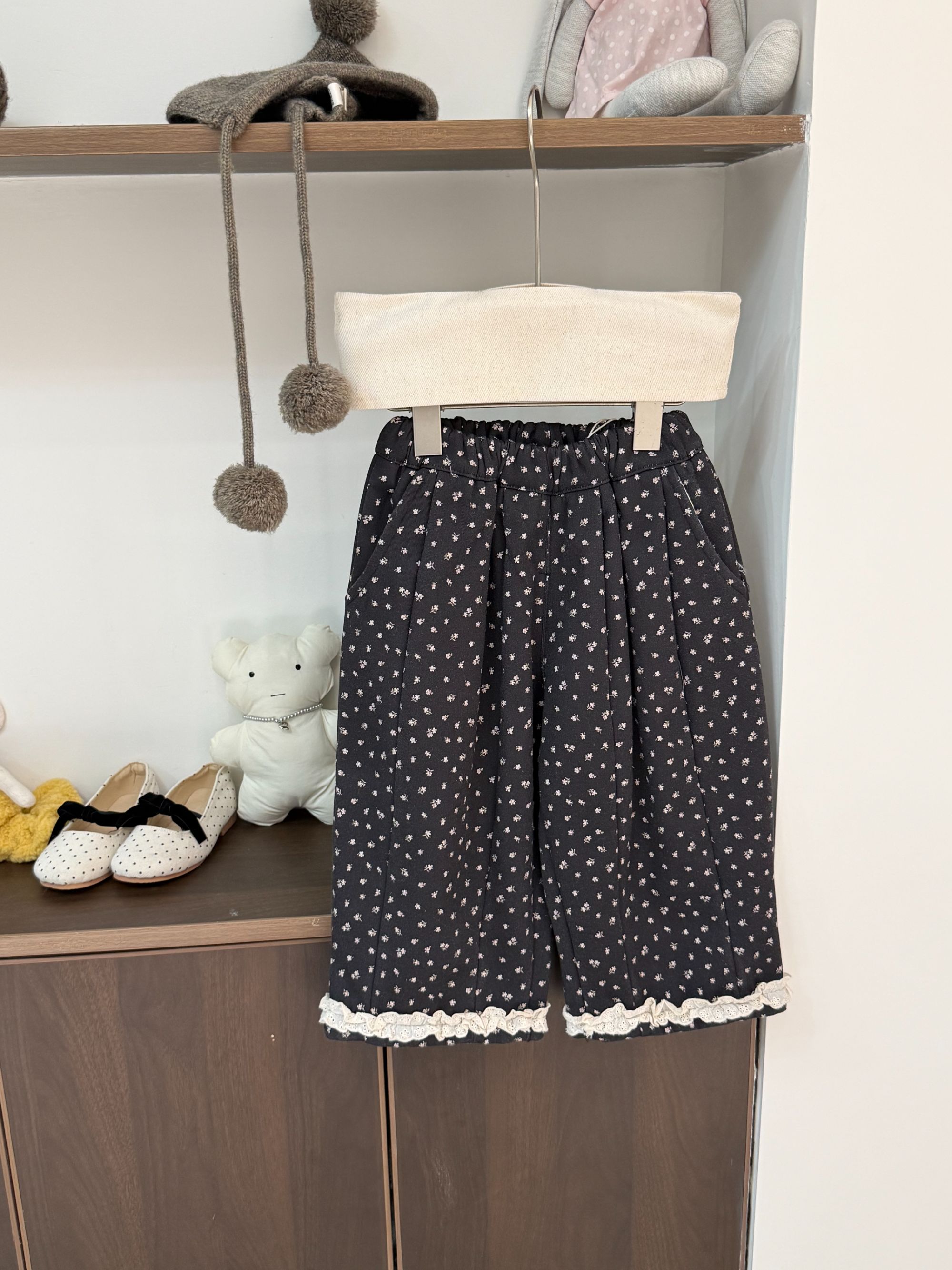茶小安·25冬~碎花长裤X53192（童装汉服）
