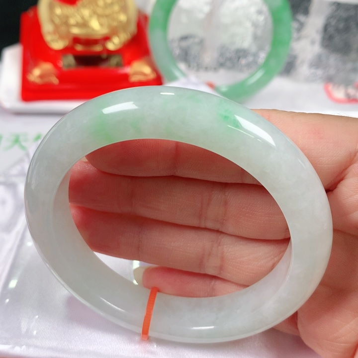 未镶嵌手镯翡翠   编号ZD1250 正圈56