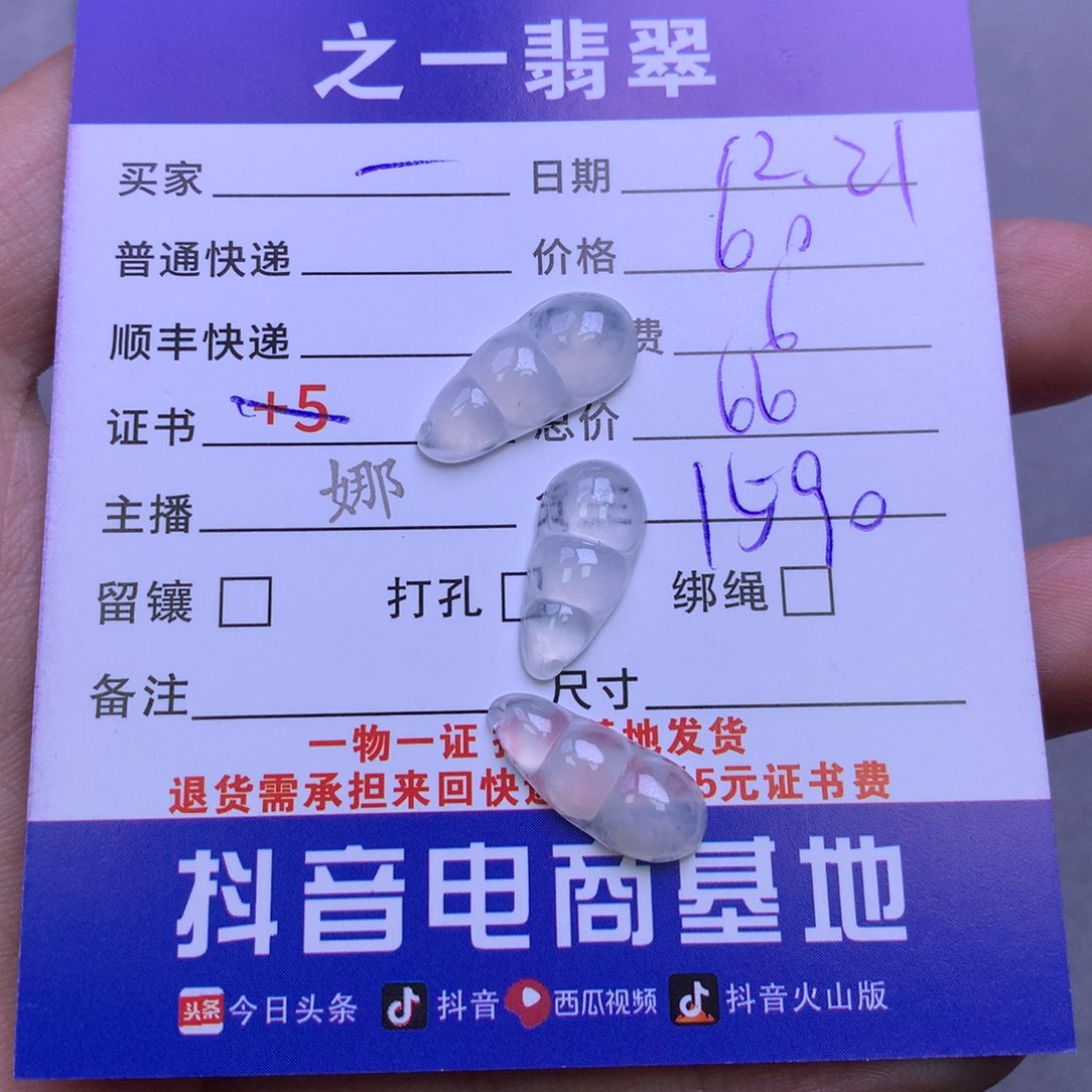 颈饰未镶嵌翡翠一**意