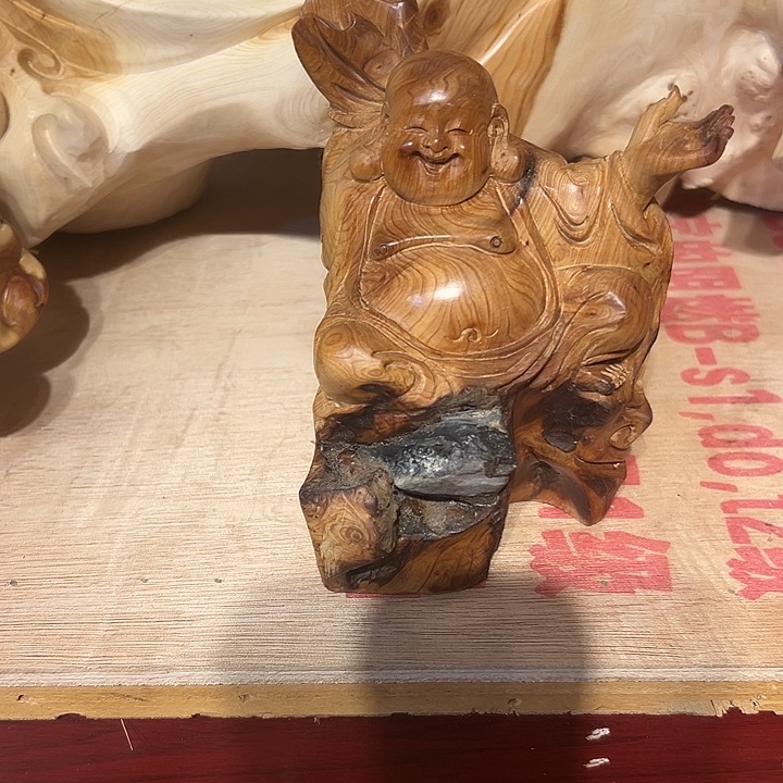 柏木太行崖柏手把件