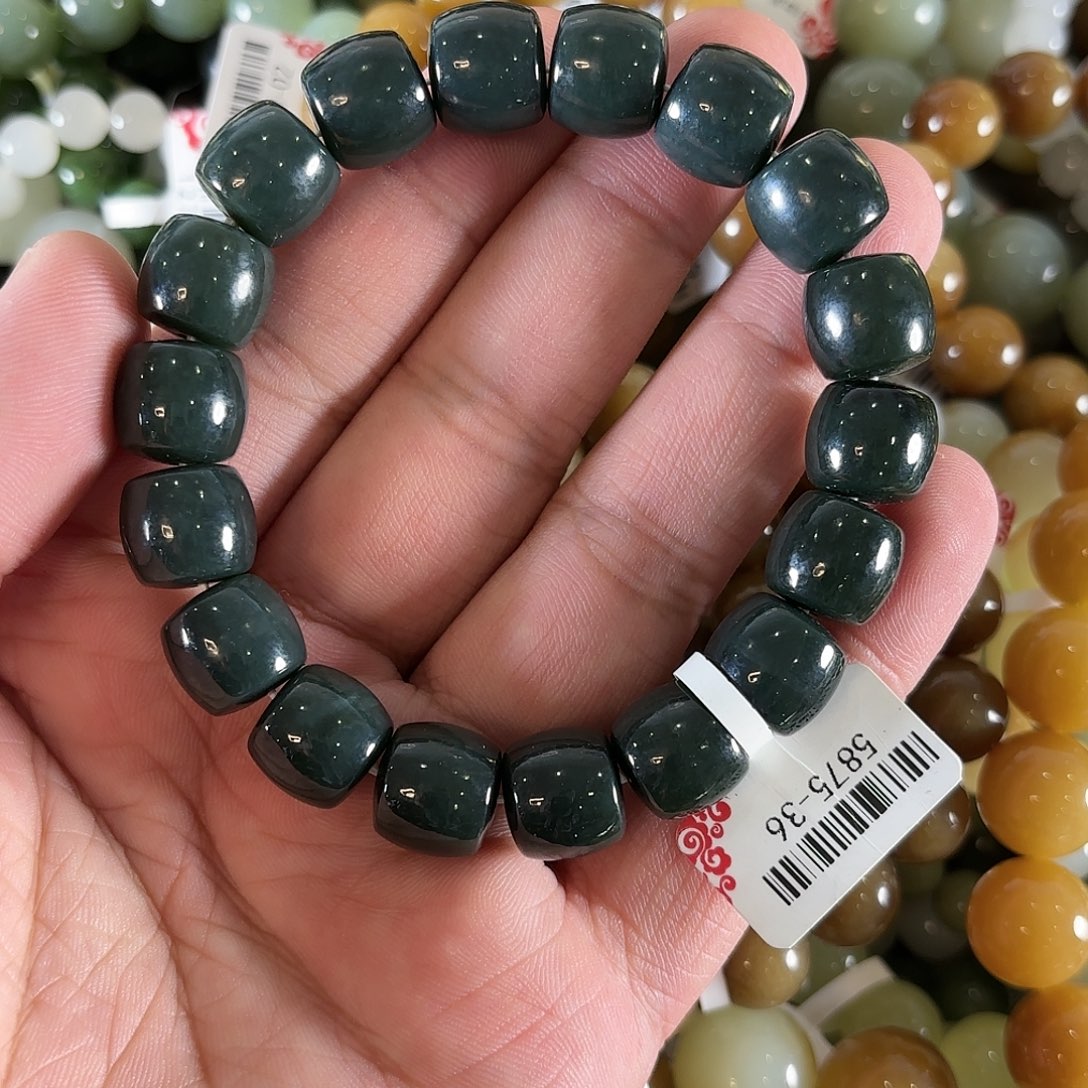 和田玉手链未镶嵌W337