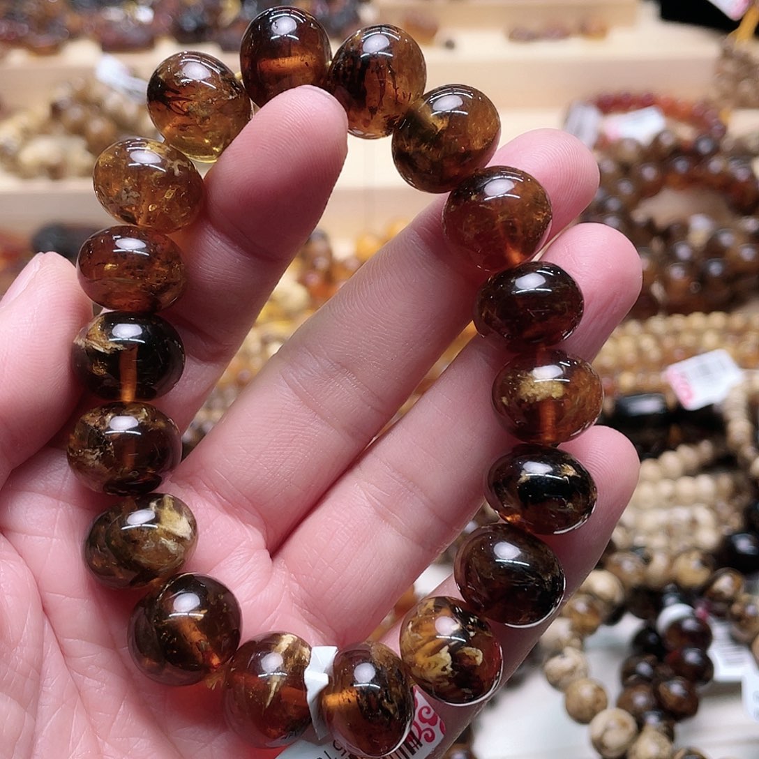 琥珀裸石未镶嵌十五10513