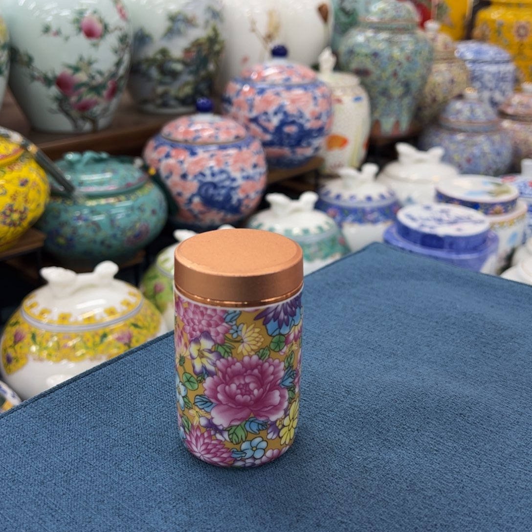 高端款家用茶叶罐