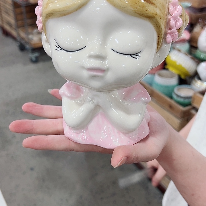 有孔.凑满10元发货多肉陶瓷花盆！