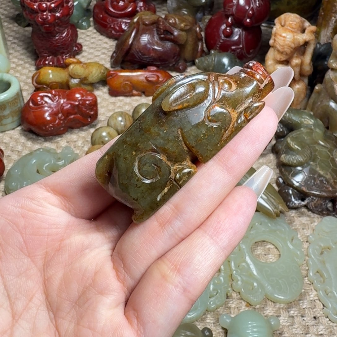 白玉菩提吊坠挂件